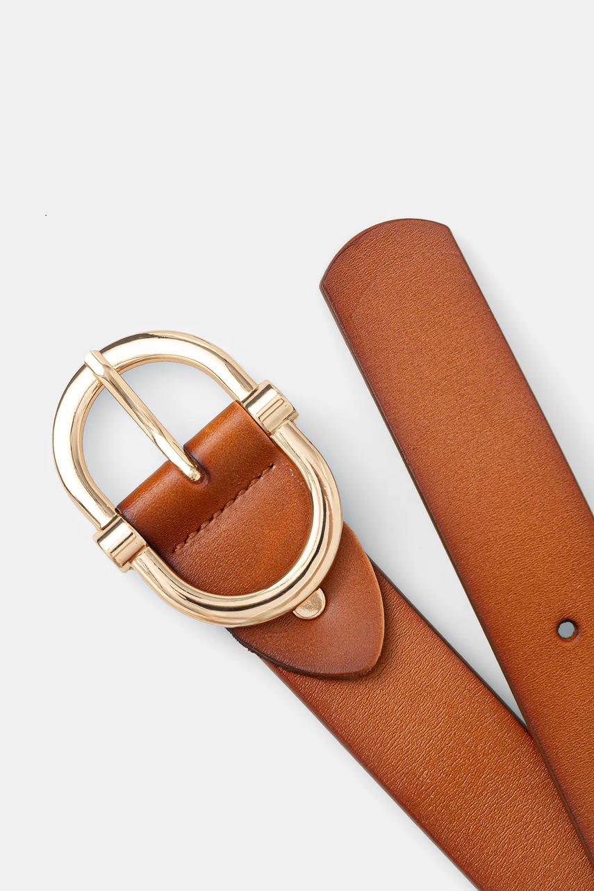 Кожаный ремень Answear.LAB цвет коричневый