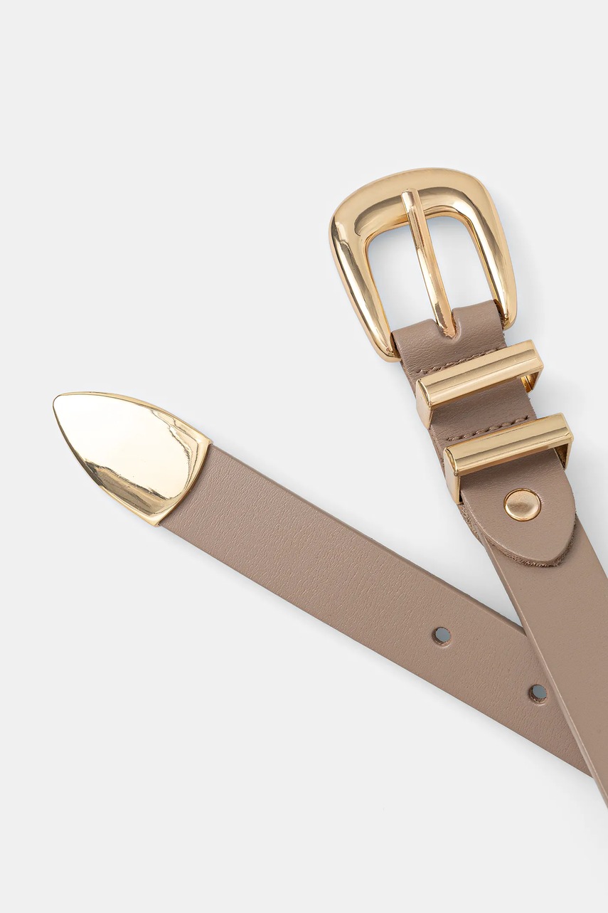 Кожаный ремень Answear.LAB цвет коричневый