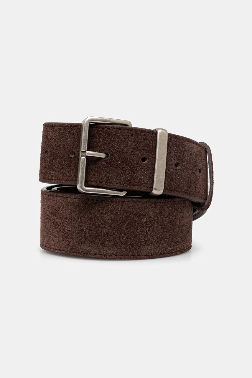 Answear.LAB curea din piele intoarsa culoarea maro