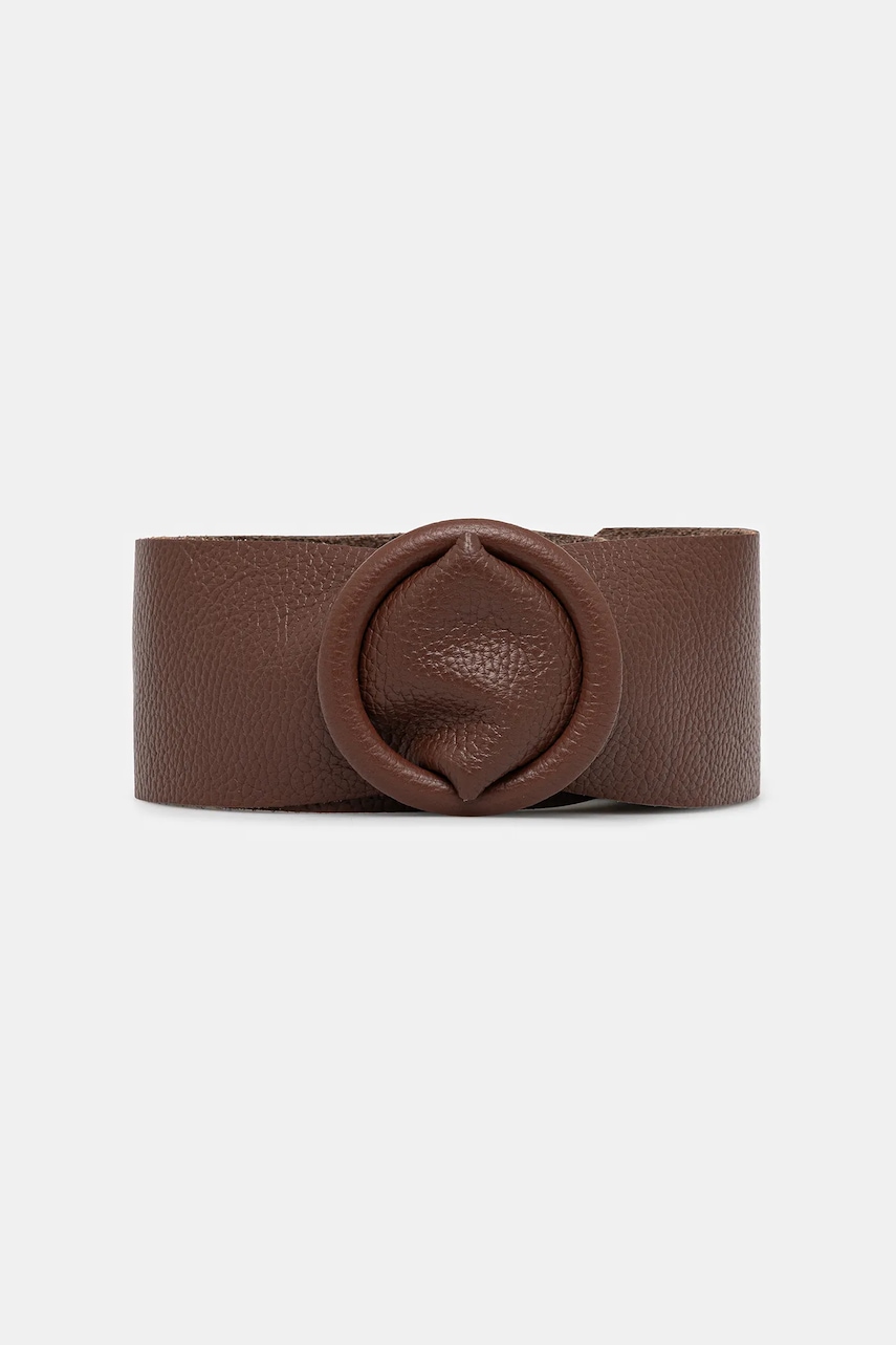 Answear.LAB curea de piele culoarea maro