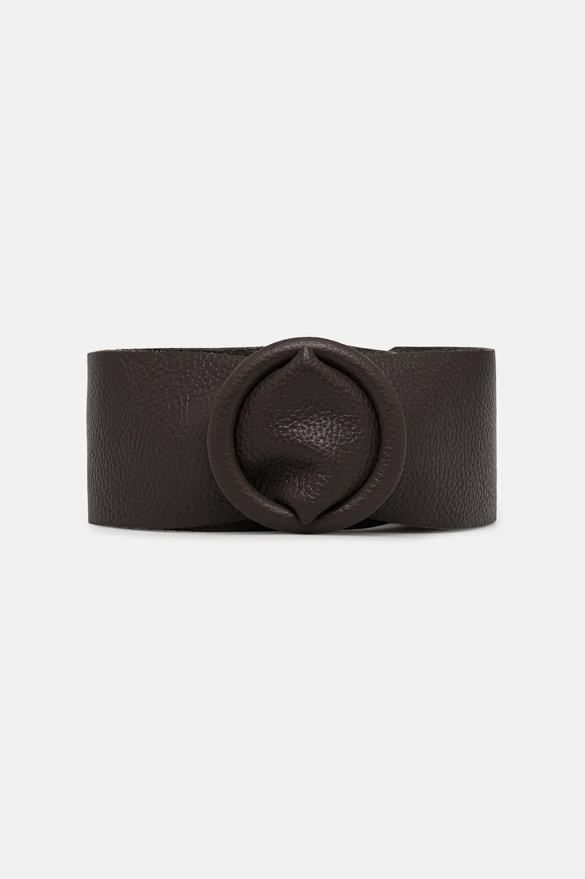 Answear.LAB curea de piele culoarea maro