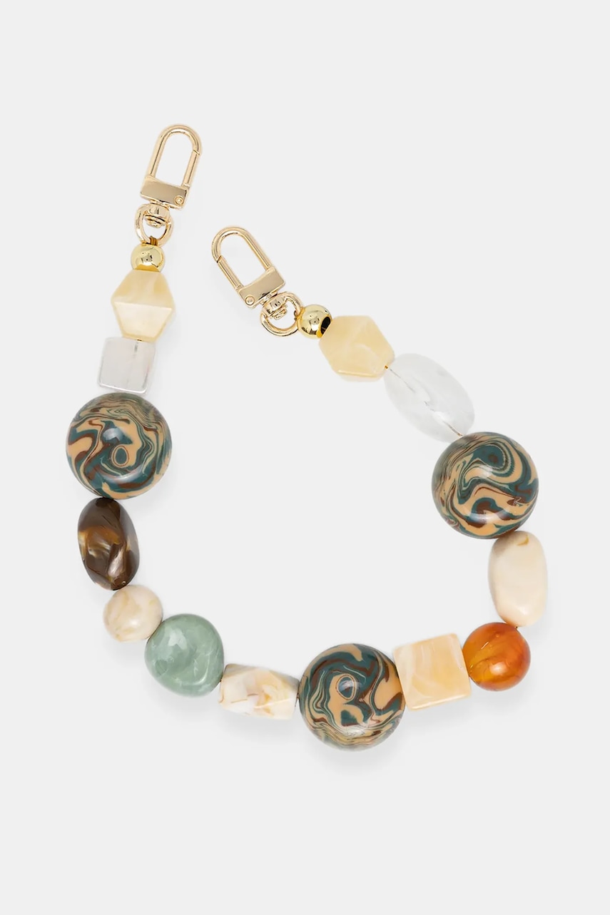 Answear.LAB zawieszka do torebki kolor zielony