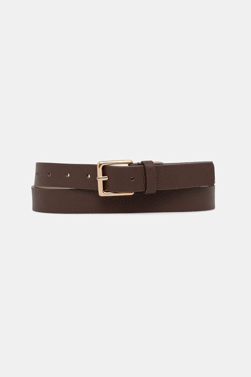 Answear.LAB curea de piele culoarea maro