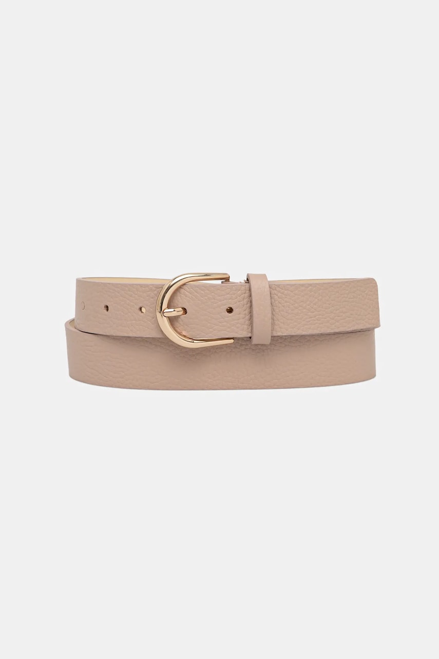 Answear.LAB curea de piele culoarea roz