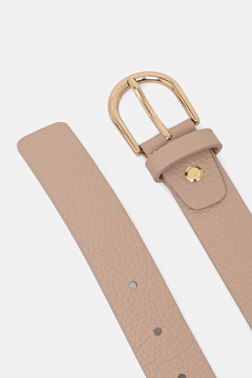 Кожаный ремень Answear.LAB цвет розовый