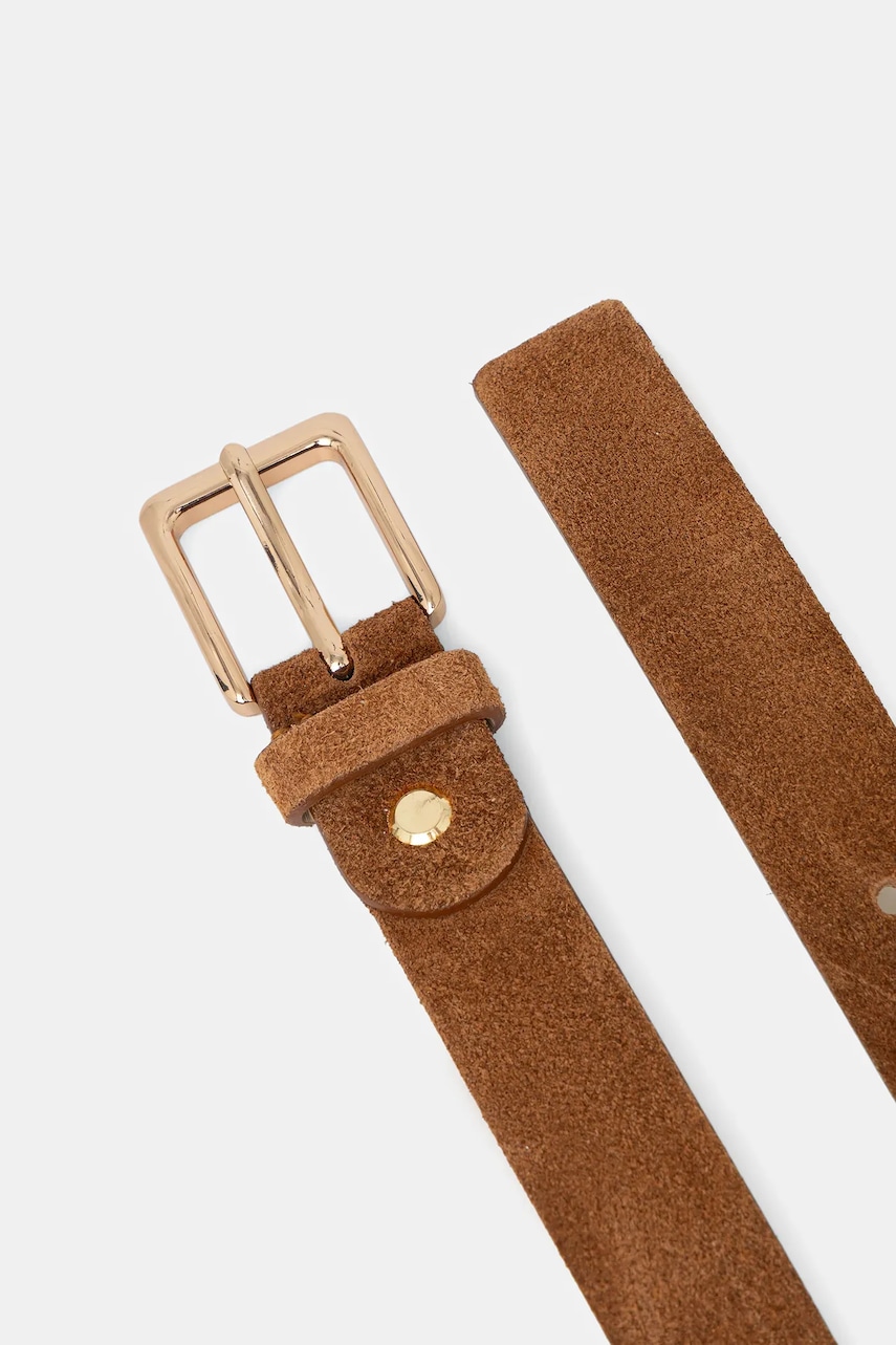 Замшевый ремень Answear.LAB цвет коричневый Замшевый ремень Answear.LAB цвет коричневый