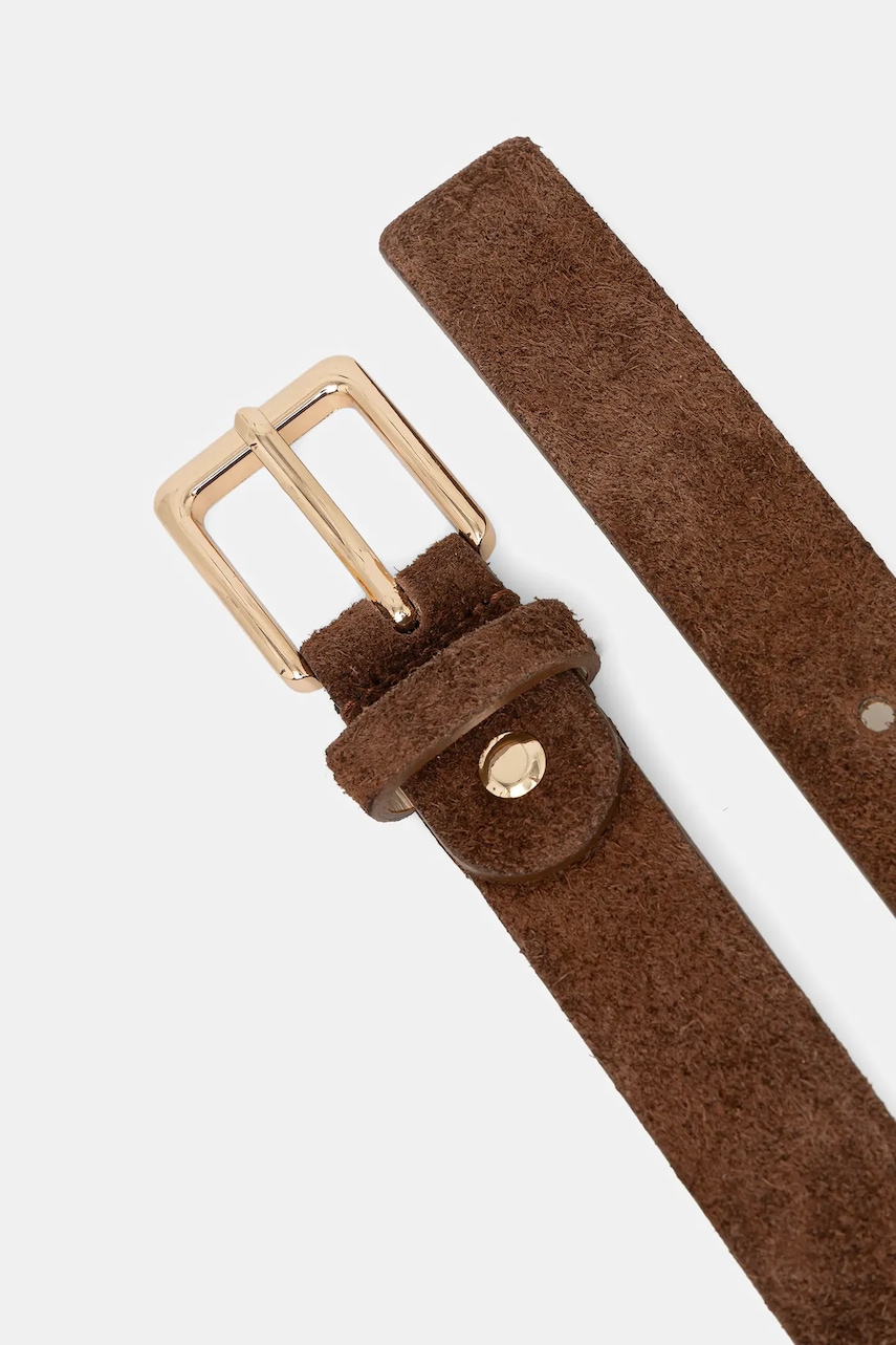 Замшевый ремень Answear.LAB цвет коричневый Замшевый ремень Answear.LAB цвет коричневый