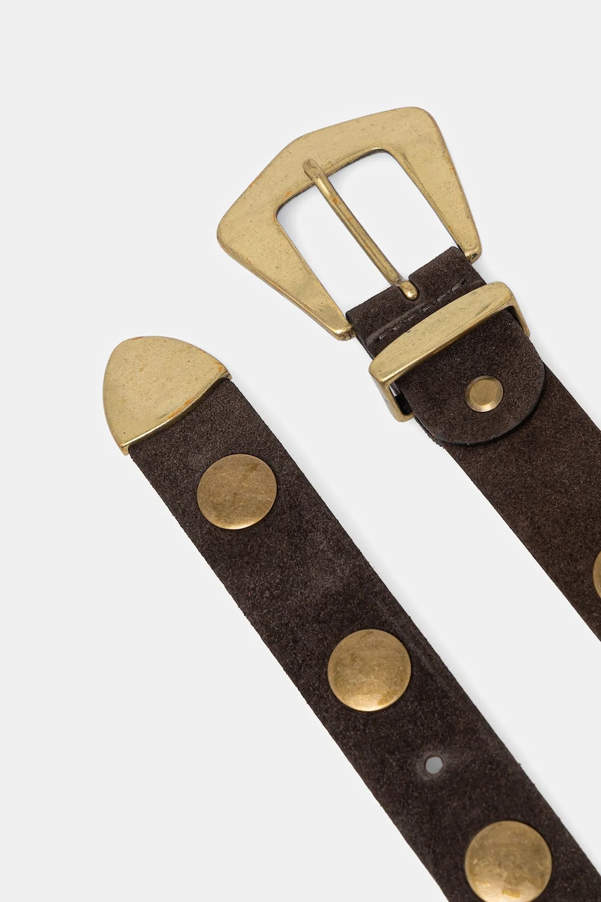 Замшевый ремень Answear.LAB цвет коричневый Замшевый ремень Answear.LAB цвет коричневый