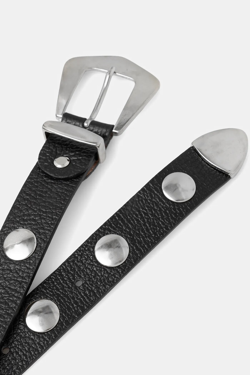 Кожаный ремень Answear.LAB цвет чёрный