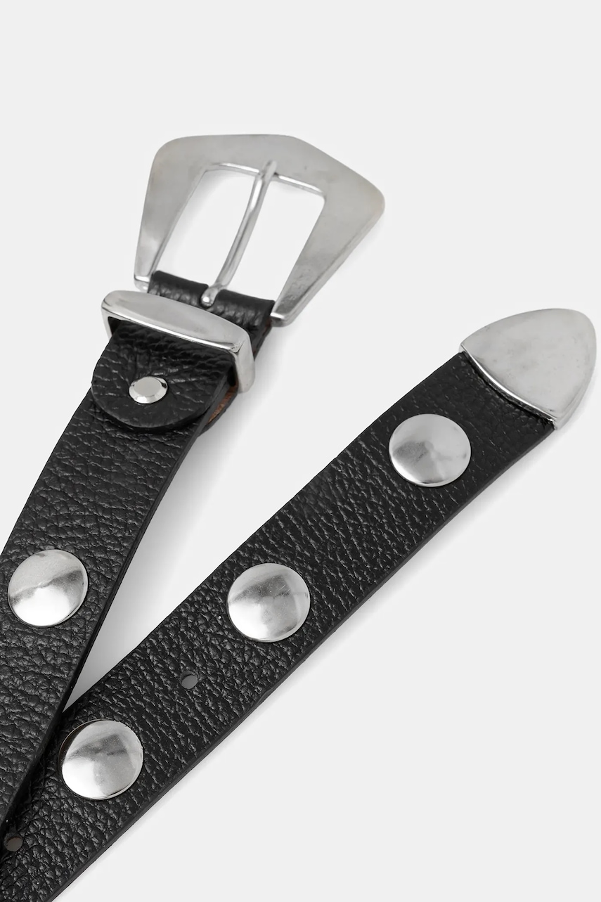 Кожаный ремень Answear.LAB цвет чёрный Кожаный ремень Answear.LAB цвет чёрный