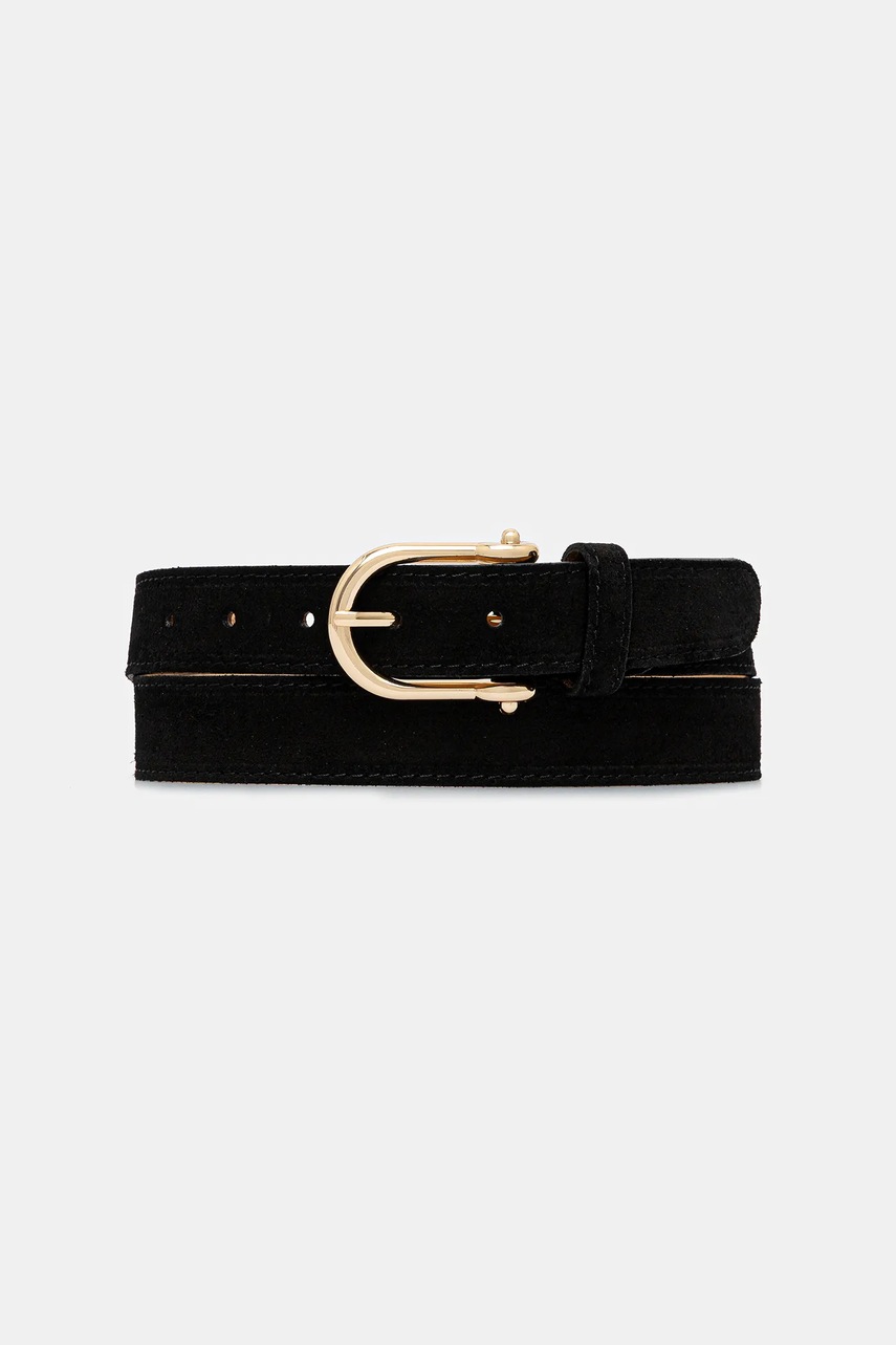 Answear.LAB curea din piele intoarsa culoarea negru