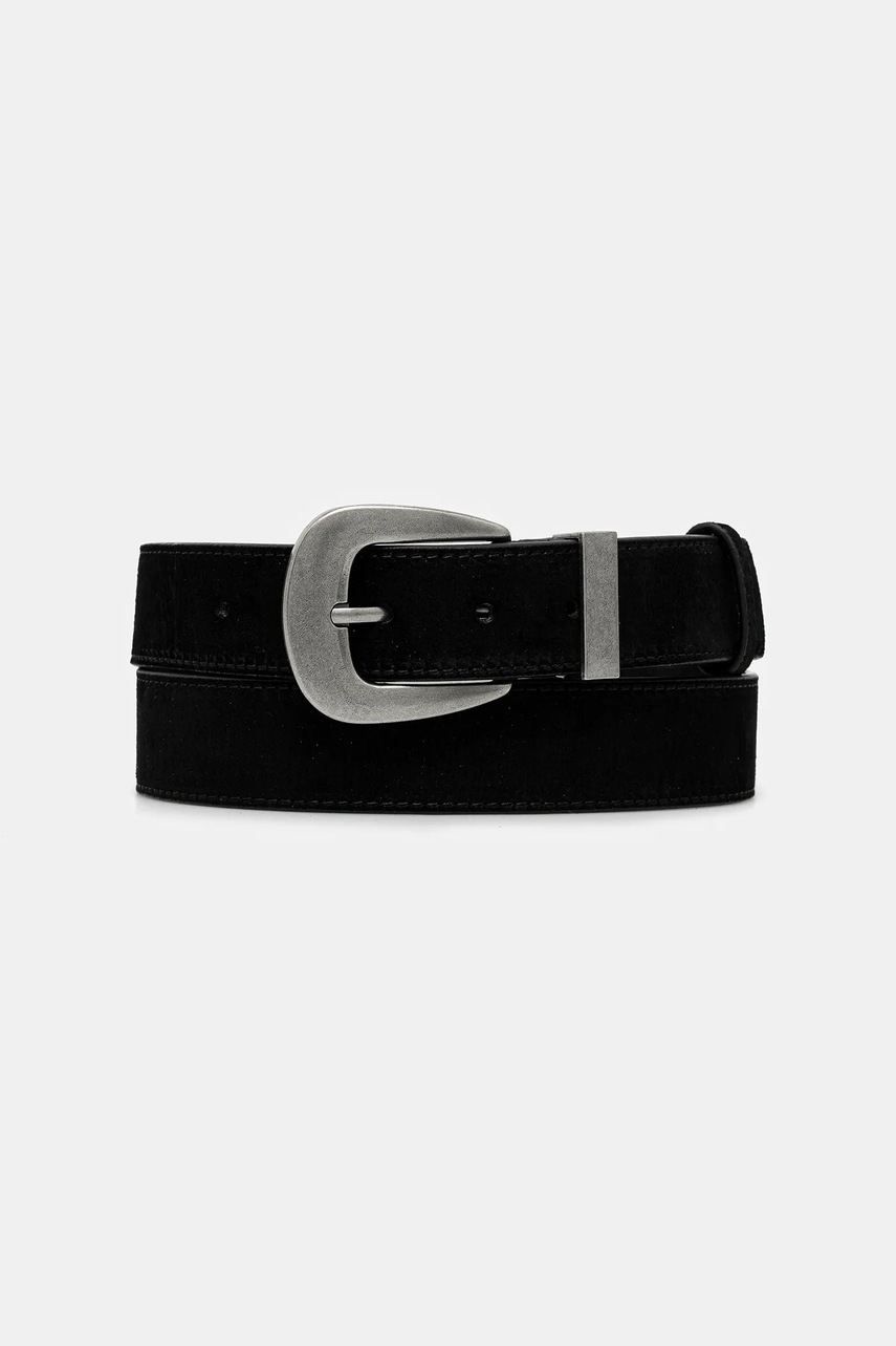 Answear.LAB curea din piele intoarsa culoarea negru
