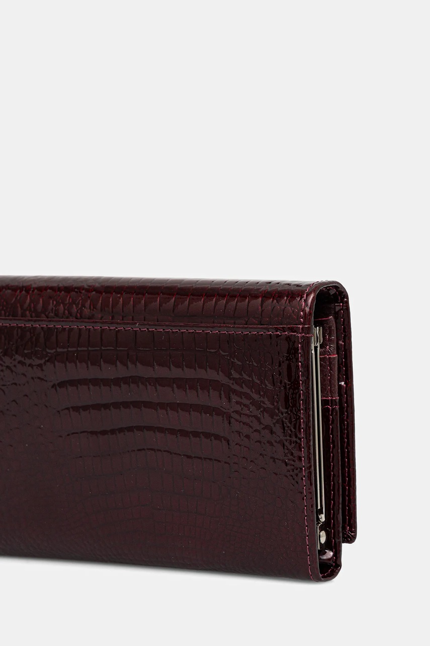 Кожаный кошелек Answear.LAB цвет красный