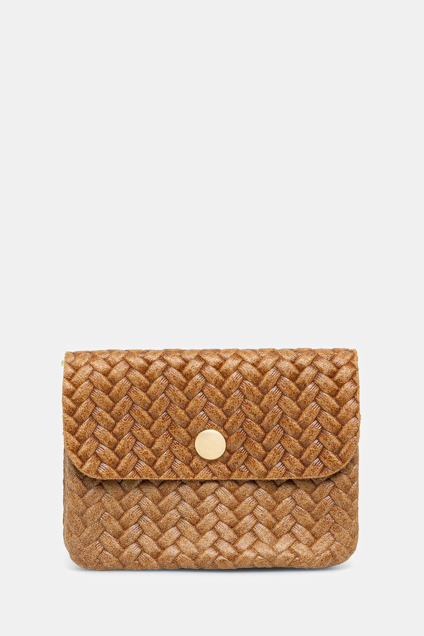 Answear.LAB portofel de piele culoarea maro