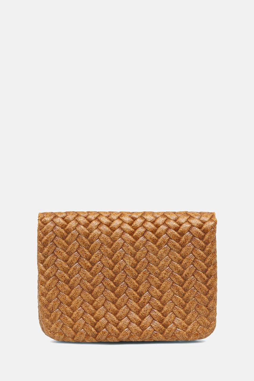 Кожаный кошелек Answear.LAB цвет коричневый Кожаный кошелек Answear.LAB цвет коричневый