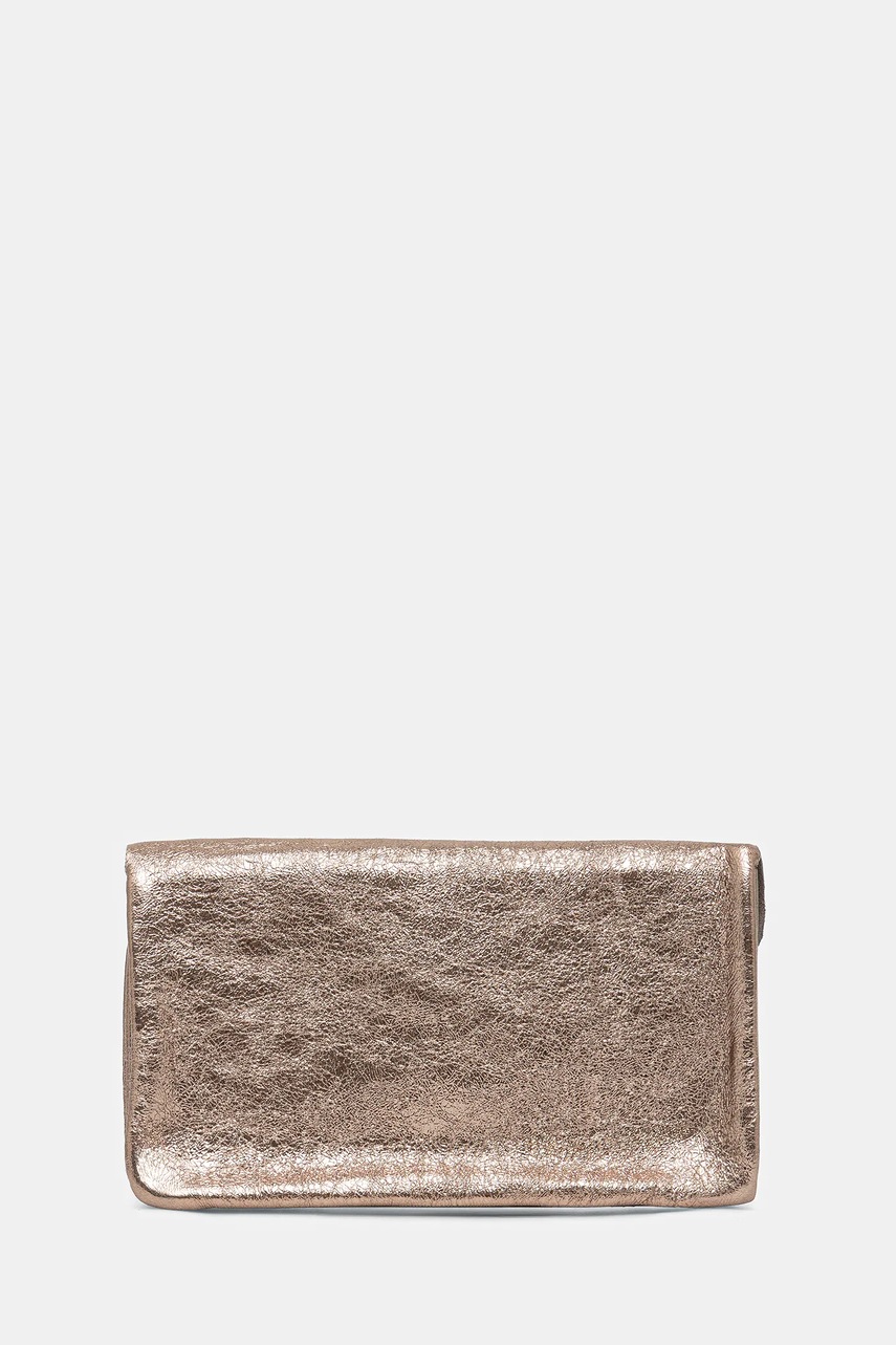 Кожаный кошелек Answear.LAB цвет коричневый