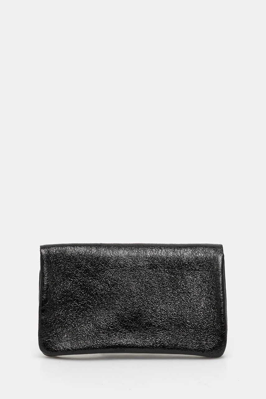 Кожаный кошелек Answear.LAB цвет чёрный
