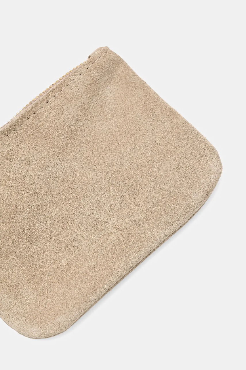 Кожаный кошелек Answear.LAB цвет бежевый Кожаный кошелек Answear.LAB цвет бежевый