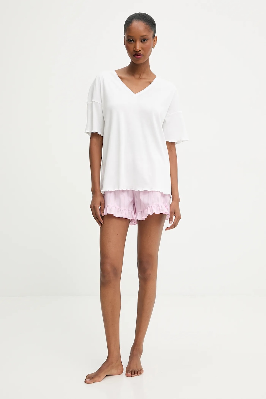 Answear.LAB pijama culoarea roz