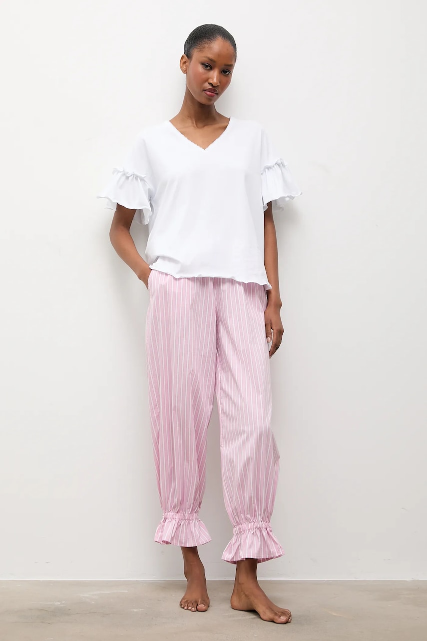 Answear.LAB pijama culoarea roz