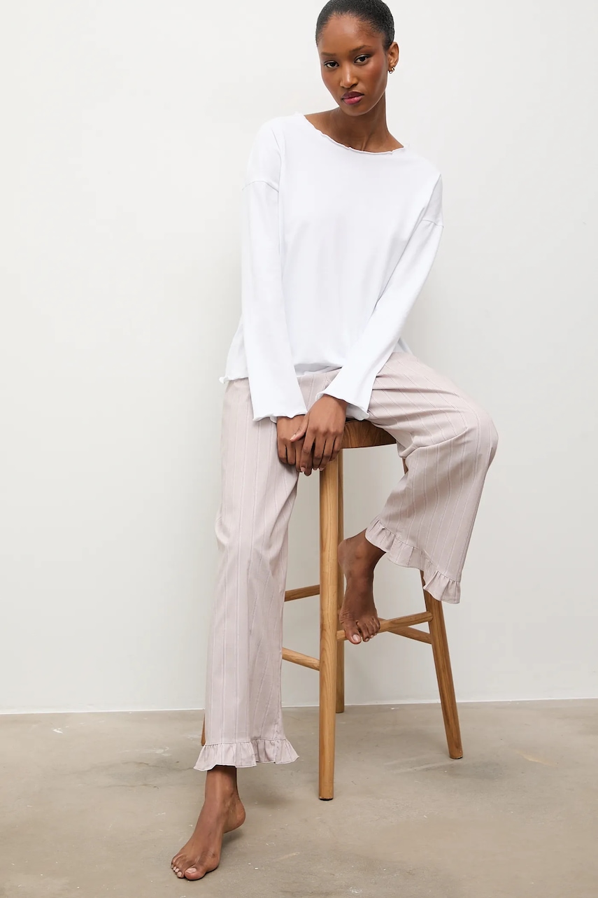 Answear.LAB pijama culoarea bej