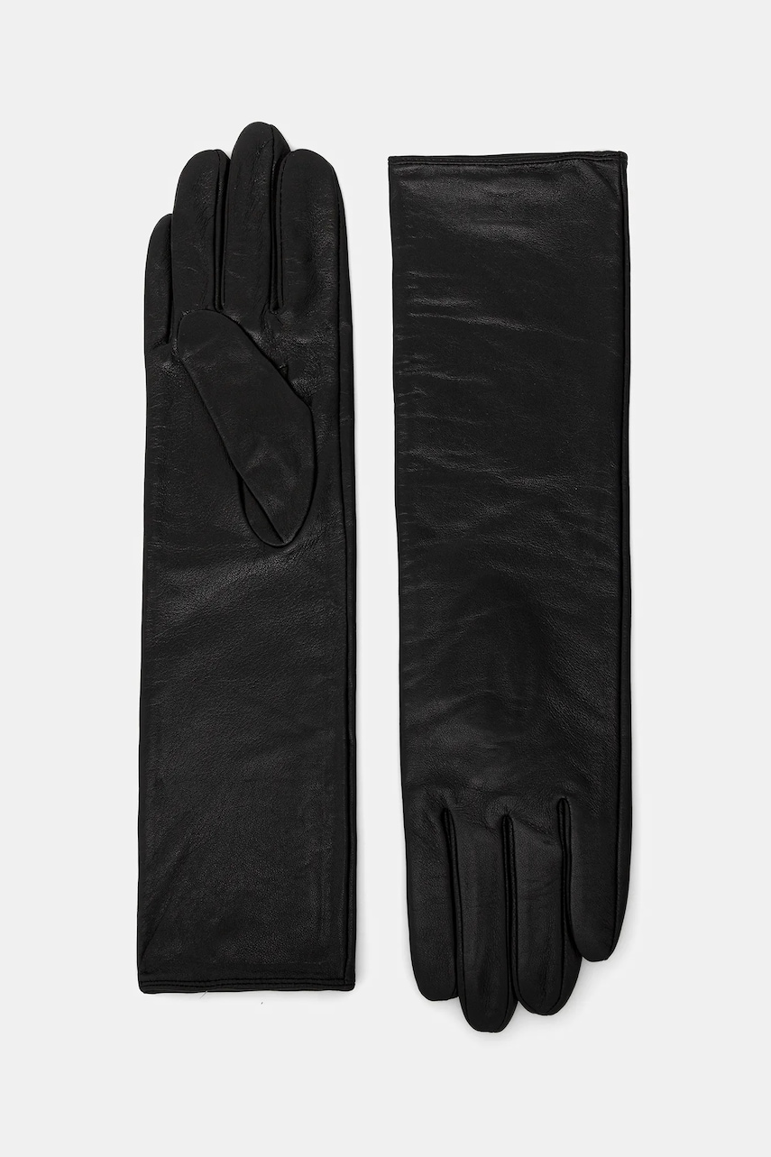 Answear.LAB manusi de piele culoarea negru