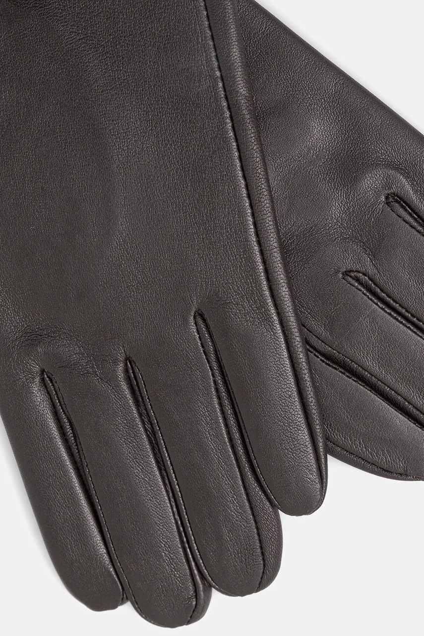 Кожаные перчатки Answear.LAB цвет коричневый