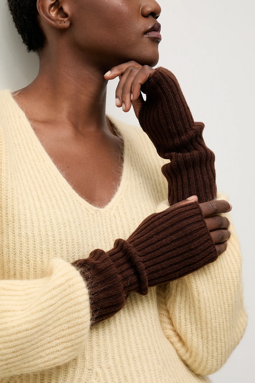 Answear.LAB mănuși din lână culoarea maro Femei / Accesorii / Mănuşi / Mănuşi Answear Lab 2 Answear.LAB mănuși din lână culoarea maro Femei / Accesorii / Mănuşi / Mănuşi Answear Lab 2