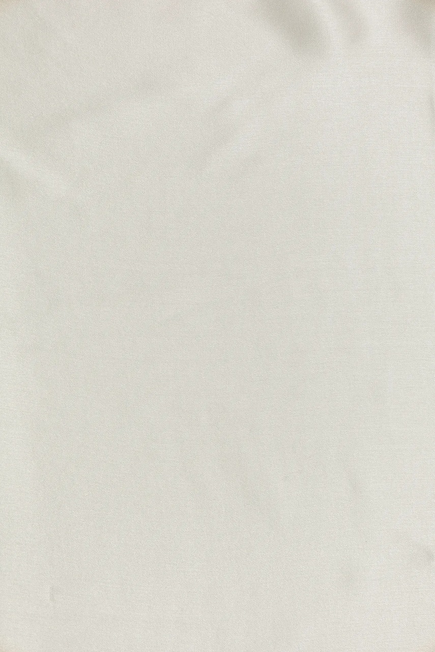 Шелковый платок на шею Answear.LAB цвет бежевый однотонная