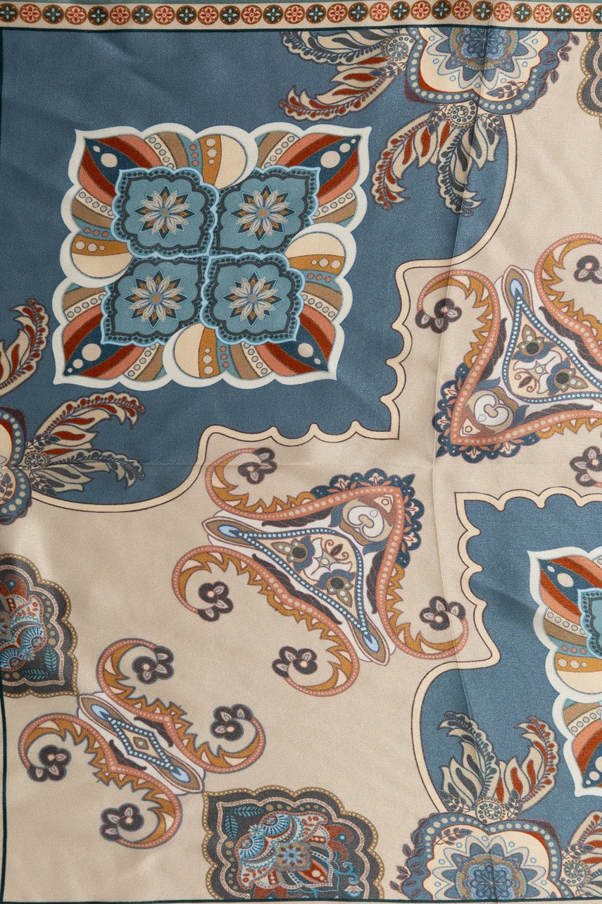 Шелковый платок на шею Answear.LAB узор