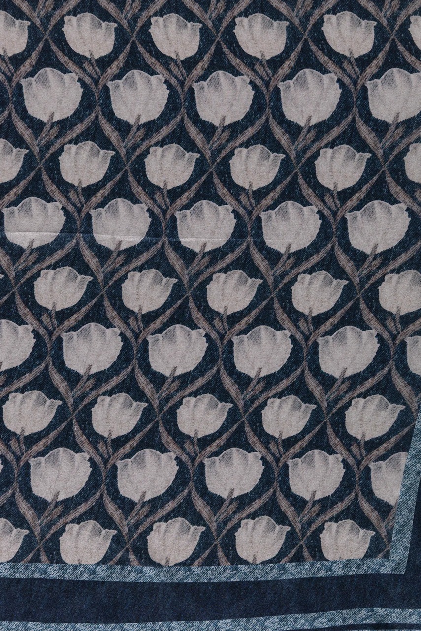 Шелковый платок на шею Answear.LAB узор