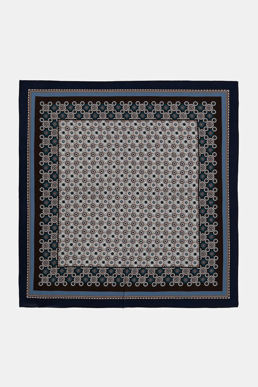 Answear.LAB esarfa de matase culoarea negru, modelator