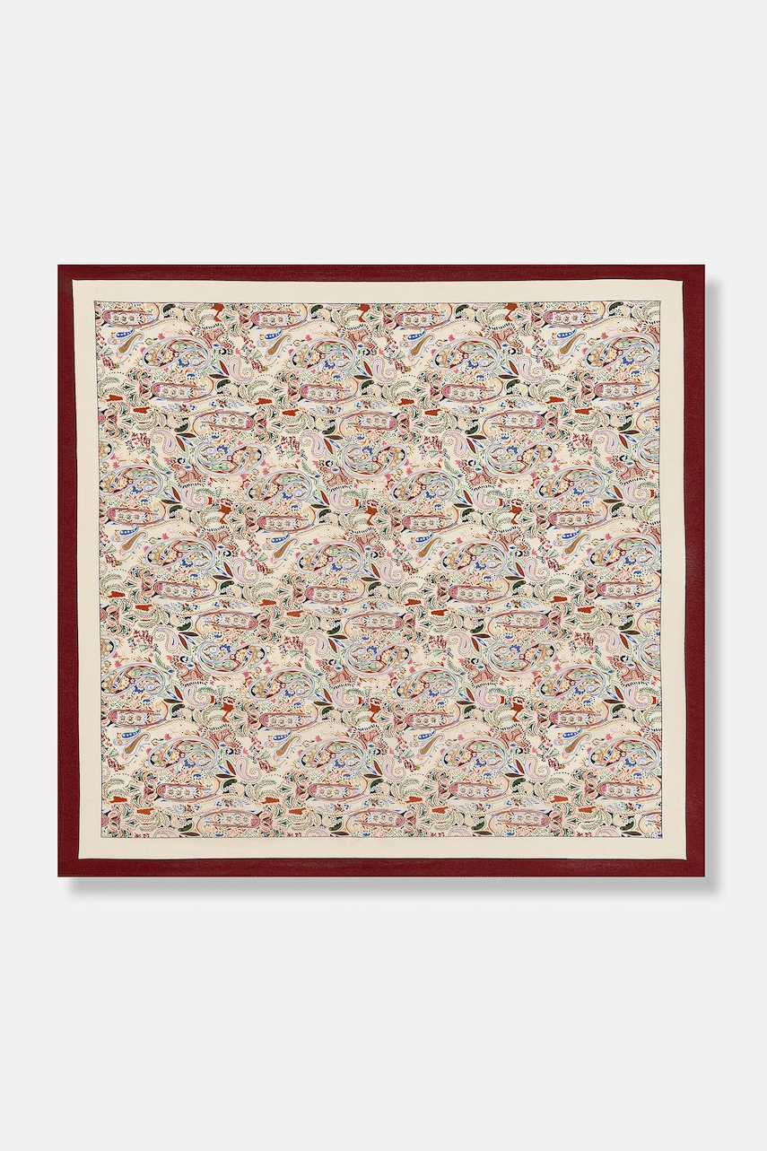 Answear.LAB esarfa de matase culoarea rosu, modelator