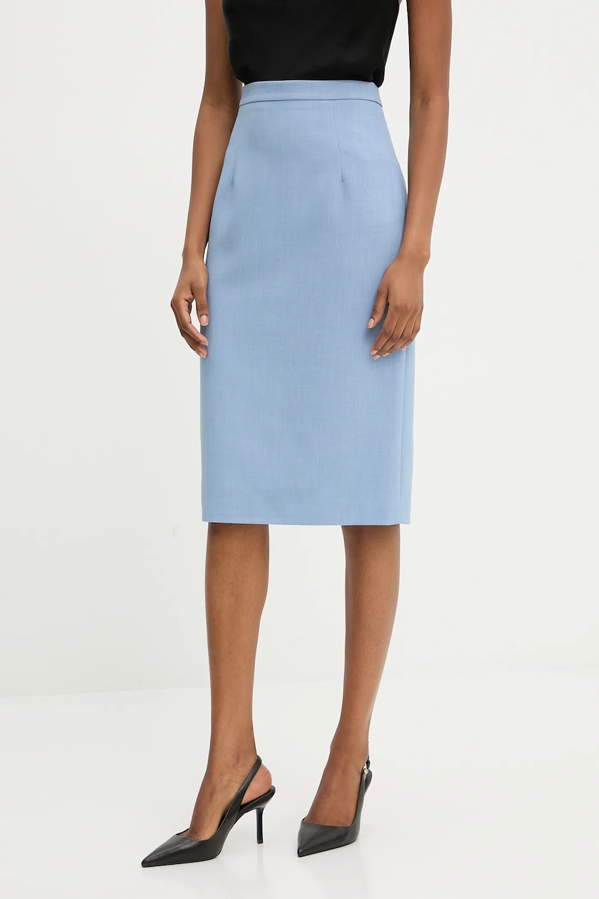 Answear.LAB fusta midi, creion