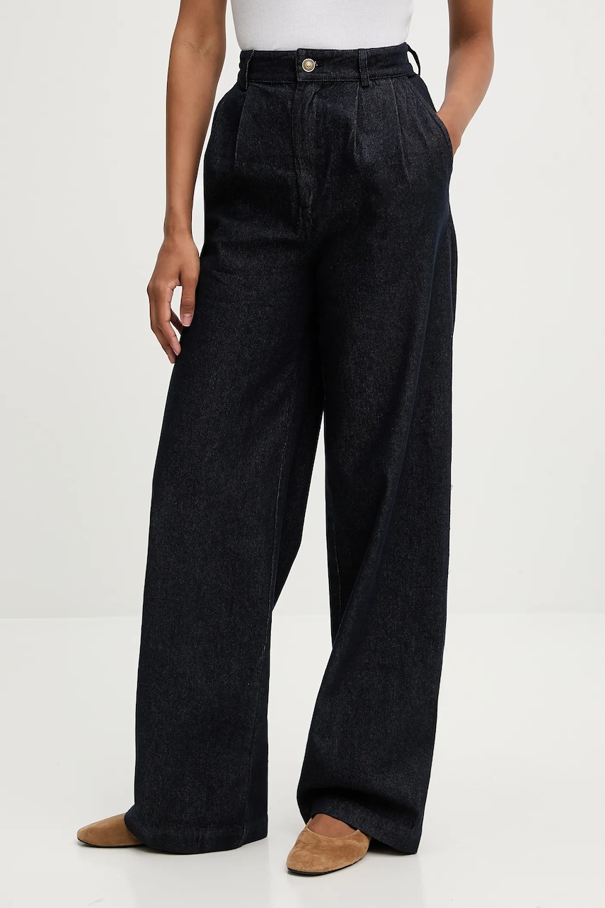 Answear.LAB jeansi culoarea albastru marin