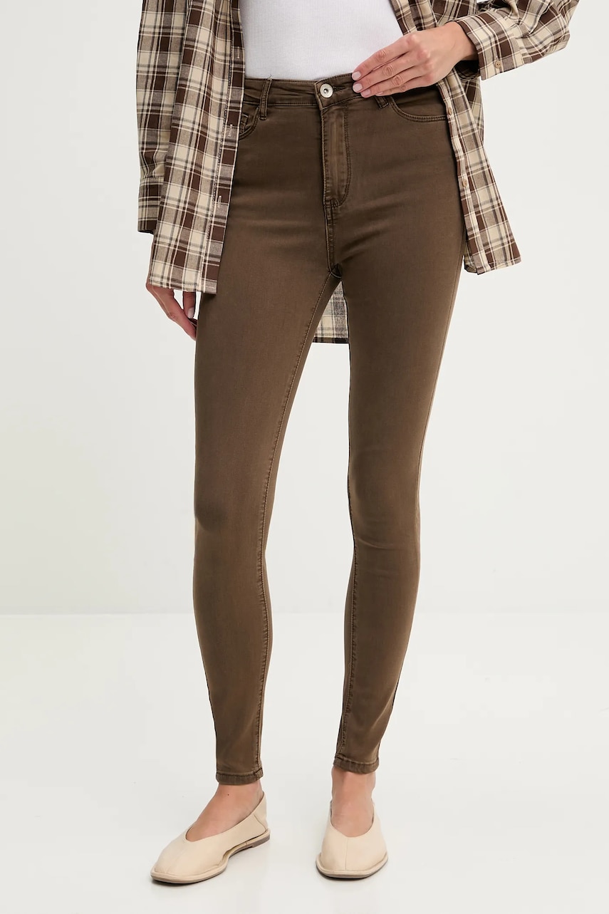 Answear.LAB jeansi culoarea maro