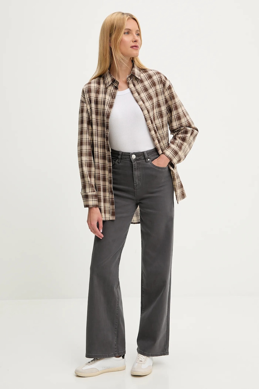 Джинсы Answear.LAB цвет серый Джинсы Answear.LAB цвет серый