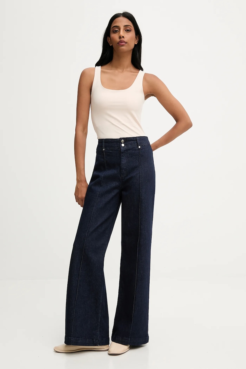Answear.LAB jeansi culoarea albastru marin