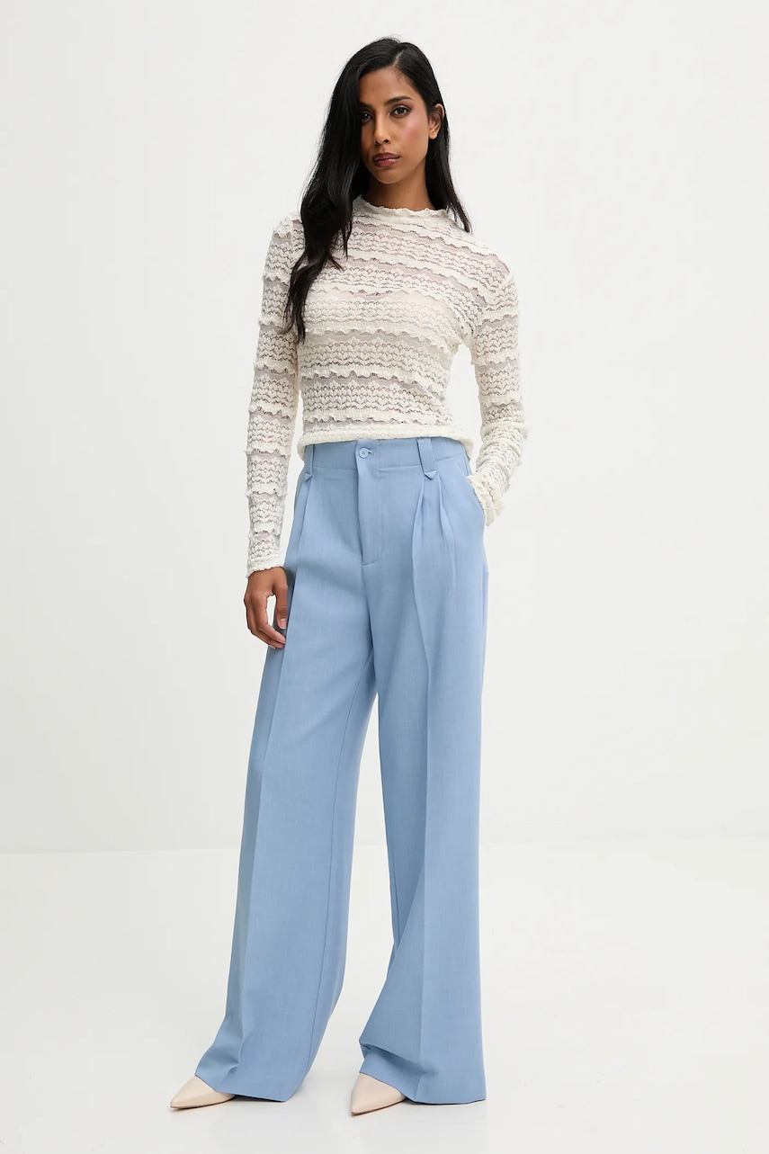 Брюки Answear.LAB широкие высокая посадка Брюки Answear.LAB широкие высокая посадка