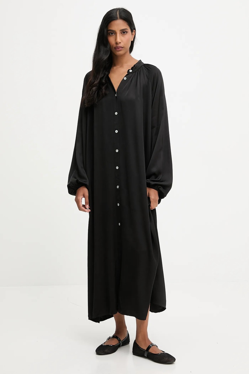 Платье Answear.LAB цвет чёрный maxi oversize