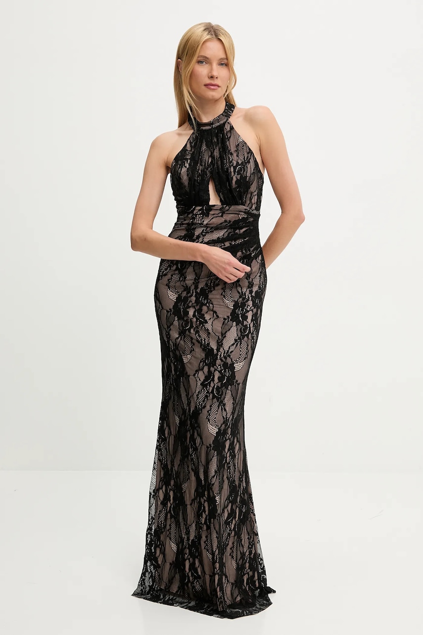 Answear Lab rochie culoarea negru, maxi, evazati