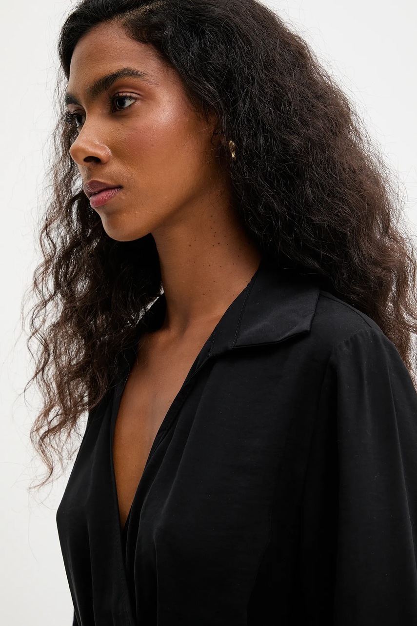 Сукня Answear.LAB колір чорний mini розкльошена