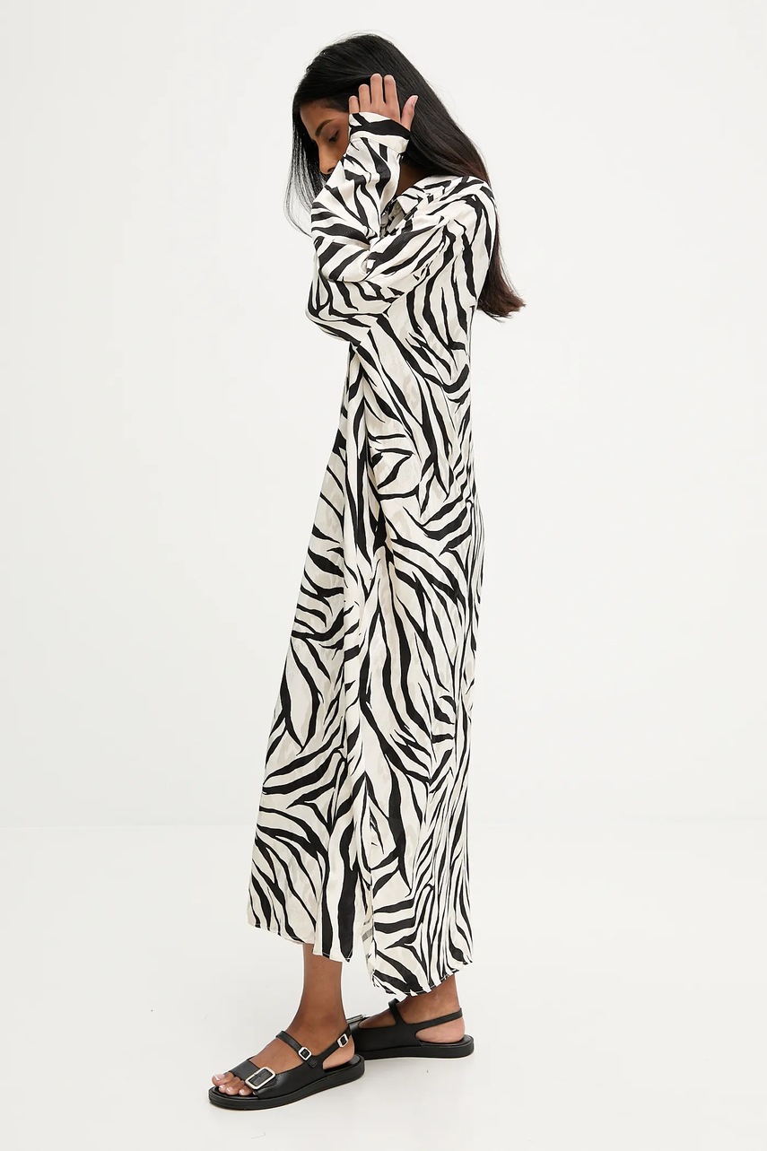 Платье Answear.LAB цвет бежевый maxi oversize