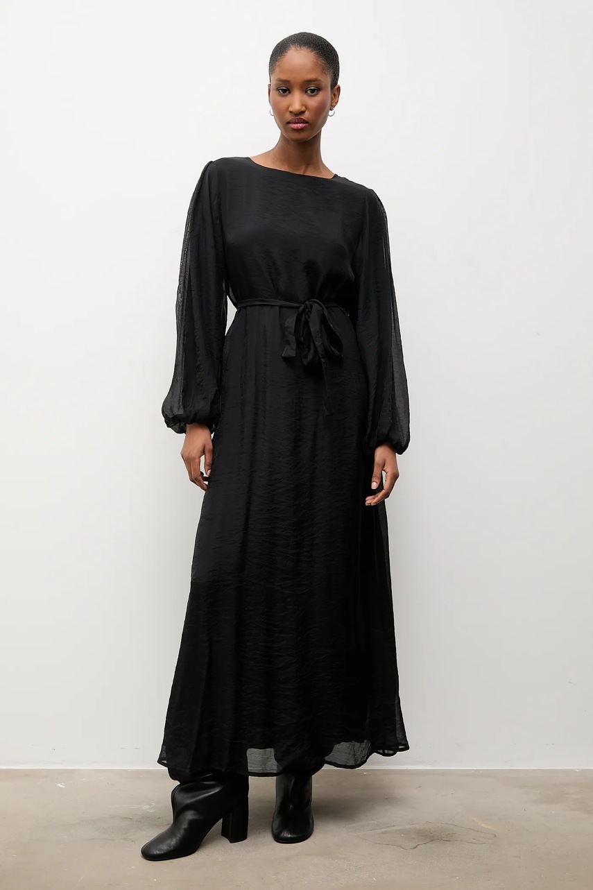 Платье Answear.LAB цвет чёрный maxi oversize