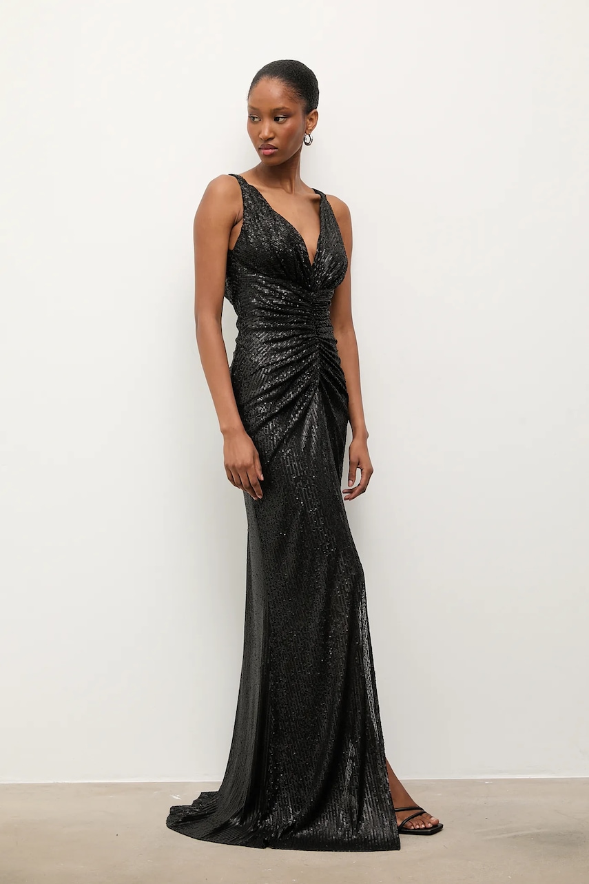 Answear.LAB rochie culoarea negru