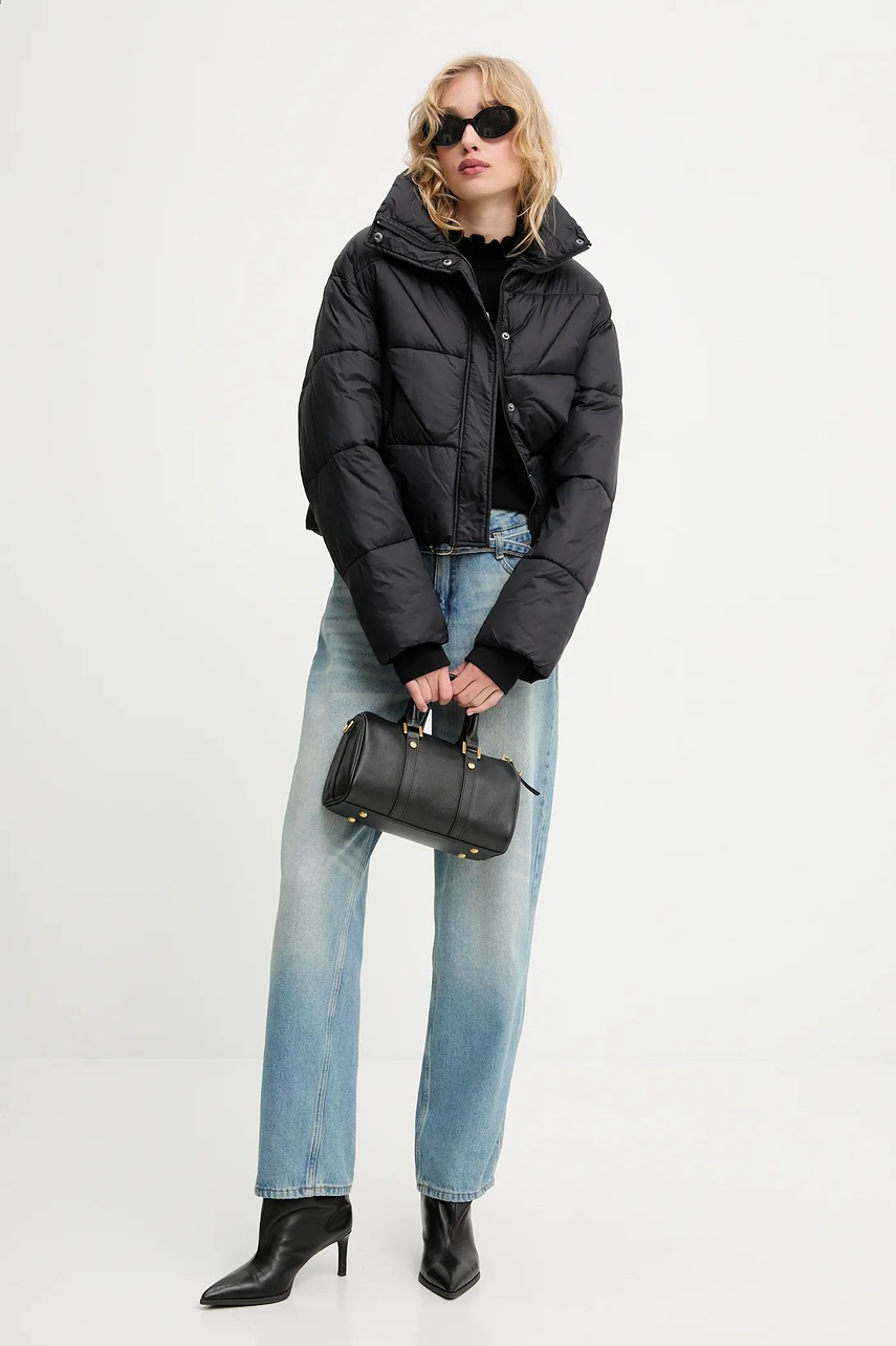 Свитер с кашемиром Answear.LAB цвет чёрный лёгкое с полугольфом