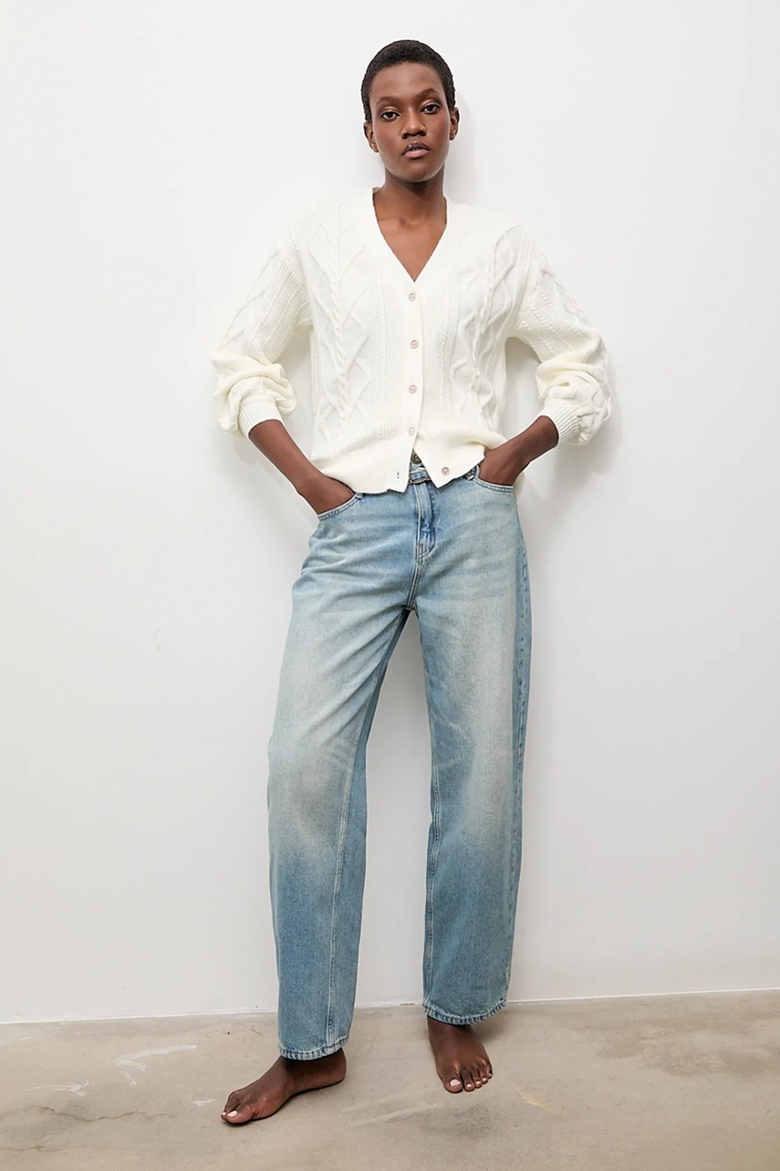 Кардиган с кашемиром Answear.LAB цвет бежевый