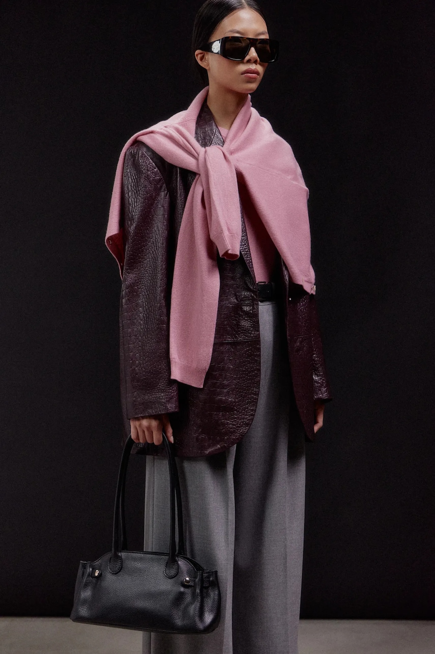 Answear.LAB cardigan din lana culoarea roz, light