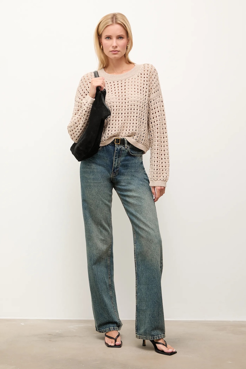 Свитер Answear.LAB цвет бежевый лёгкое Свитер Answear.LAB цвет бежевый лёгкое
