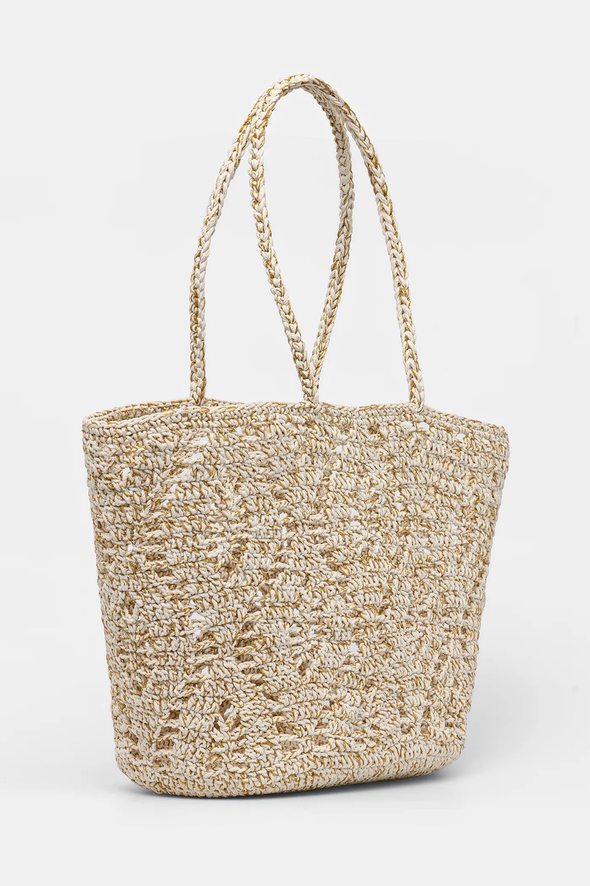 Пляжная корзина Answear.LAB цвет бежевый